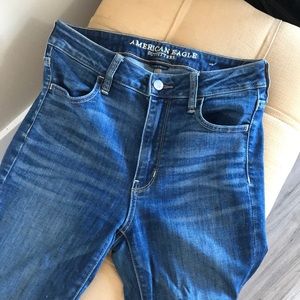 American eagle stretch skinny jeans size 2